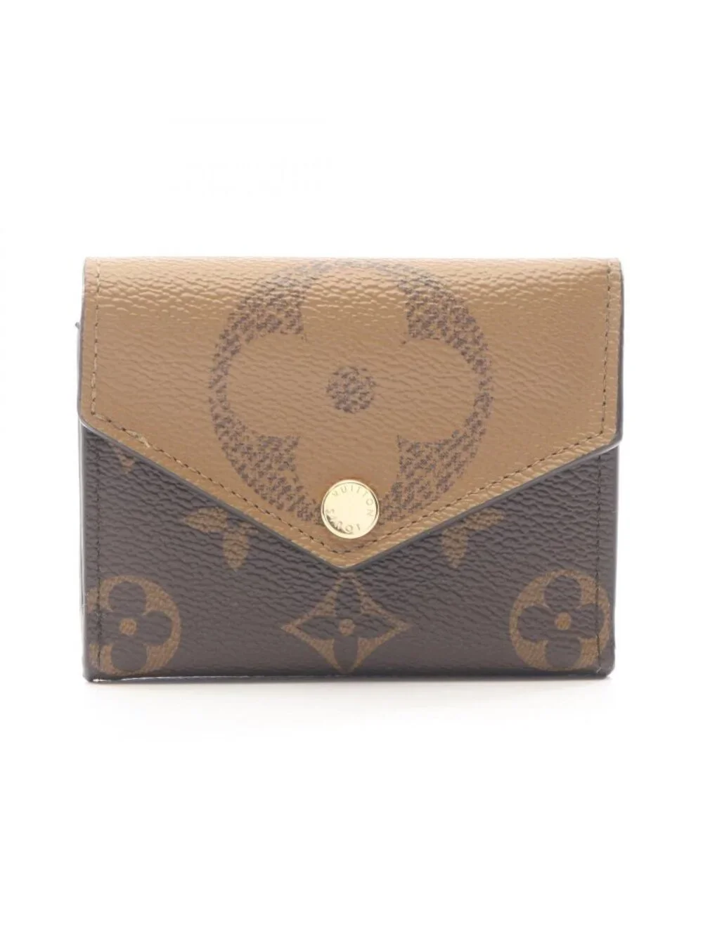 Louis Vuitton Trifold Wallet Portefeuille Zoe Canvas Victorine